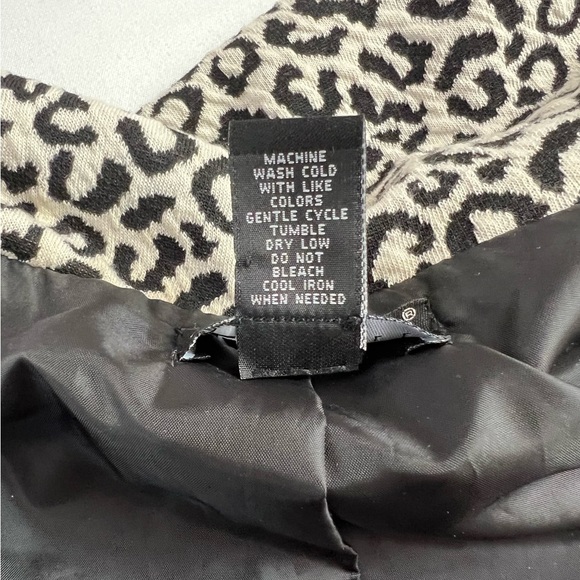 Carole Little Animal Print Blazer Jacket - Picture 13 of 14